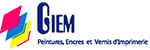 Logo G.I.E.M. (Générale industrielle des encres marocaines)